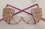 Pretty Little Flowers Wire Bra