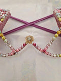 Pretty Little Flowers Wire Bra