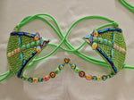 Candy Green Wire Bra