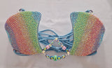Candy Rainbow Wire Bra