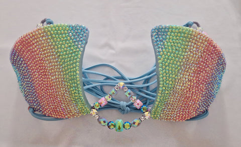 Candy Rainbow Wire Bra