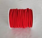 Red Habotai 5mm Stretch Cord