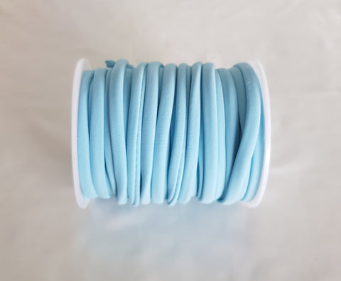 Baby Blue Habotai 5mm Stretch Cord