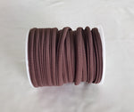 Brown Habotai 5mm Stretch Cord