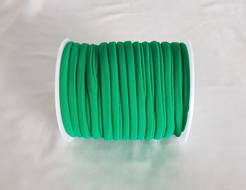 Green Habotai 5mm Stretch Cord