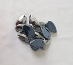 Gunmetal Pear Rhinestone