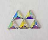 16mm AB Triangle Rhinestone