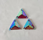 22mm AB Triangle Rhinestone