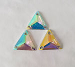 22mm AB Triangle Rhinestone