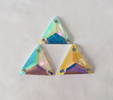 22mm AB Triangle Rhinestone