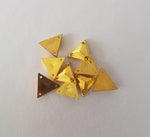 Metal Look Triangle Acrylic Rhinestone