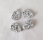 Glitter Cabochon Rhinestone