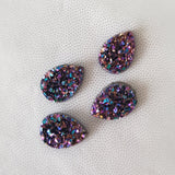 Glitter Cabochon Rhinestone