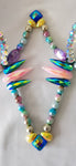 Tie Dye Bling Wire Bra