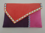 Colour-block Clutch